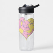 ローラハート署名 ウォーターボトル (左面)