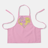 ローラハート署名 エプロン (正面)