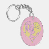 ローラハート署名 キーホルダー (正面左)