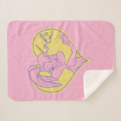 ローラハート署名 シェルパブランケット (正面(横))