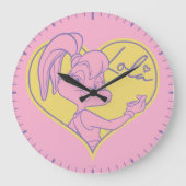 ローラハート署名 ラージ壁時計 (正面)