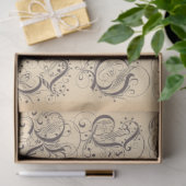 ローラボールデコページ紙 薄葉紙 (ギフト)