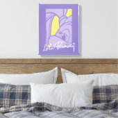ローラポートレートサイン キャンバスプリント (インサイチュ (寝室))