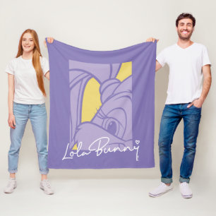 ローラポートレートサイン フリースブランケット