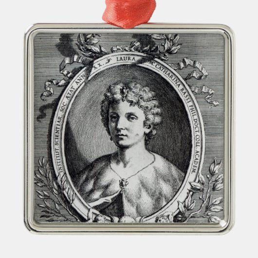 ローラマリアCaterina Bassi メタルオーナメント (正面)