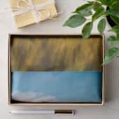 ローラルバーンインザきらめく金ゴールドホワイトフィールド 薄葉紙 (ギフト)