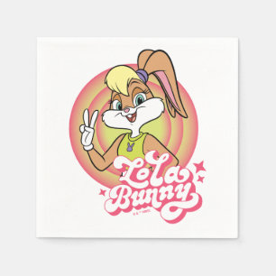 ローラレトロルーニーTUNES™リングや輪 スタンダードカクテルナプキン