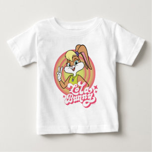 ローラレトロルーニーTUNES™リングや輪 ベビーTシャツ