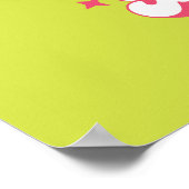 ローラレトロルーニーTUNES™リングや輪 ポスター (角)