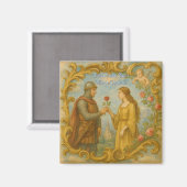 ローランドとオーデ マグネット (正面/裏面)