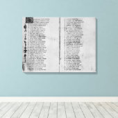 『ローランドの歌』 キャンバスプリント (インサイチュ (ウッドフロア))