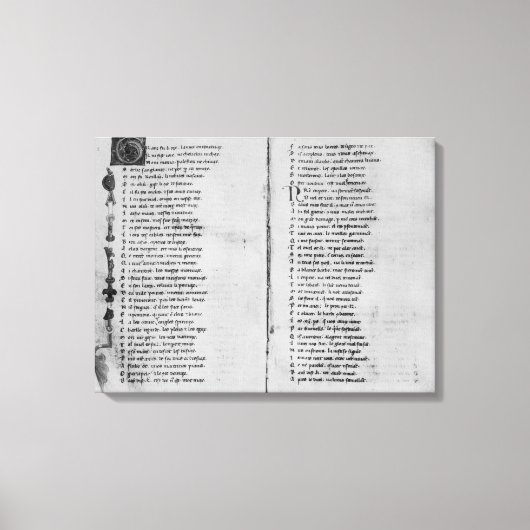 『ローランドの歌』 キャンバスプリント (正面)