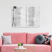 『ローランドの歌』 キャンバスプリント (インサイチュ (リビング))