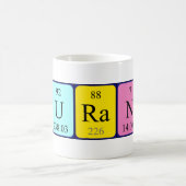 ローラン周期表名mag コーヒーマグカップ (中央)
