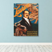 ローラン魔術師、イリュシオニスト、エンターテイナー魔法 キャンバスプリント (インサイチュ (ウッドフロア))