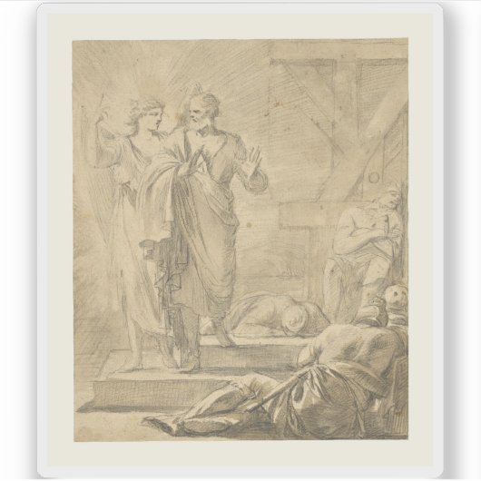 ローラン・ド・ラ・ハイレ – サンペテロ解放 シール (正面)