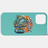 「ローラン」10ローラスケートで滑るリンク10誕生日 Case-Mate iPhoneケース (裏面 (横))