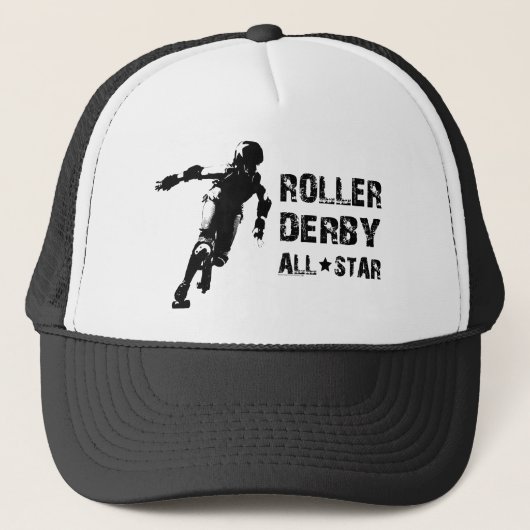 ローラーのダービーのオールスター キャップ (正面)