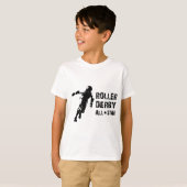 ローラーのダービーのオールスター Tシャツ (正面フル)