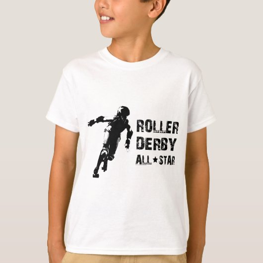 ローラーのダービーのオールスター Tシャツ (正面)