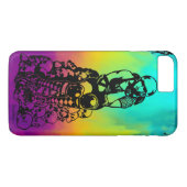 ローラーのダービーの女の子の虹のiPhone 7/8のプラスの場合 Case-Mate iPhoneケース (裏面(横))