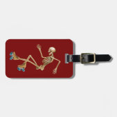 ローラーのダービーの骨組 ラゲッジタグ (正面横)