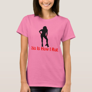 ローラーのダービーロール Tシャツ
