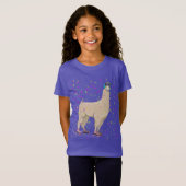 ローラーのディスコのラマ Tシャツ (正面フル)
