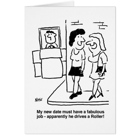 ローラーを運転するデートを待つ女性 (正面)