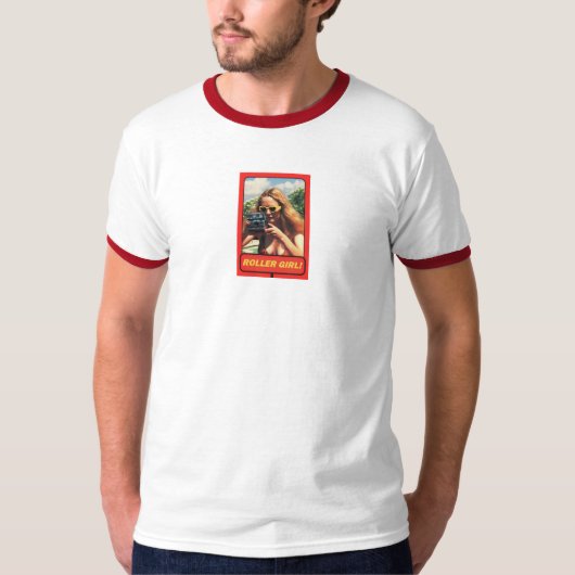 ローラーガール Tシャツ (正面)