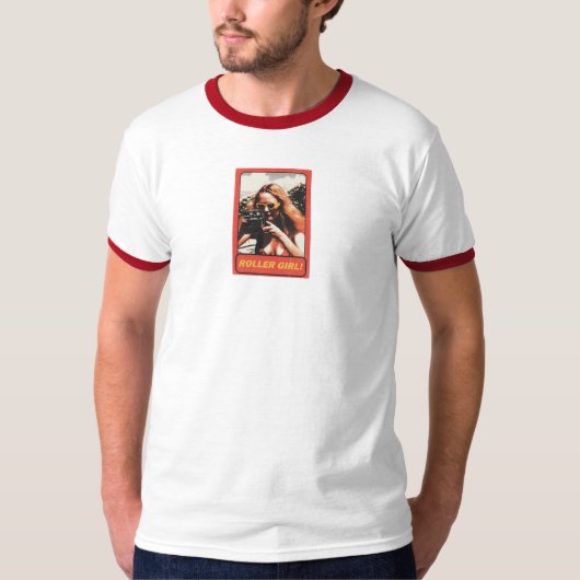 ローラーガール Tシャツ (正面)