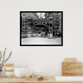 ローラーコースターアットグレンエコーパーク1928 ポスター (キッチン)