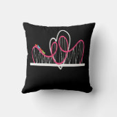 ローラーコースターハート遊園地 クッション (裏面)