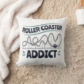 ローラーコースター中毒者 クッション (ブランケット)