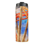 ローラーコースター熱タンブラー タンブラー (正面)