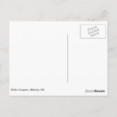 ローラーコースター葉書 ポストカード (裏面)