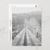 ローラーコースター葉書 ポストカード (正面/裏面)