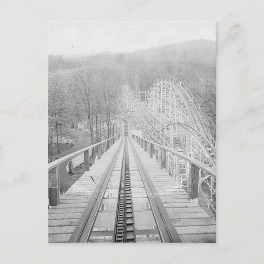 ローラーコースター葉書 ポストカード (正面)