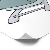 ローラーコースター鼻血 ポスター (角)