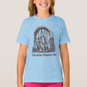 ローラーコースターkid追加文字 tシャツ (正面)