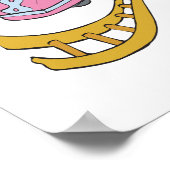 ローラーコ間抜けスターの猿 ポスター (角)