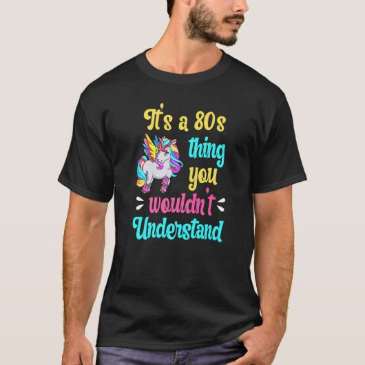 ローラースケーター用80のローラースケートで滑る Tシャツ (正面)