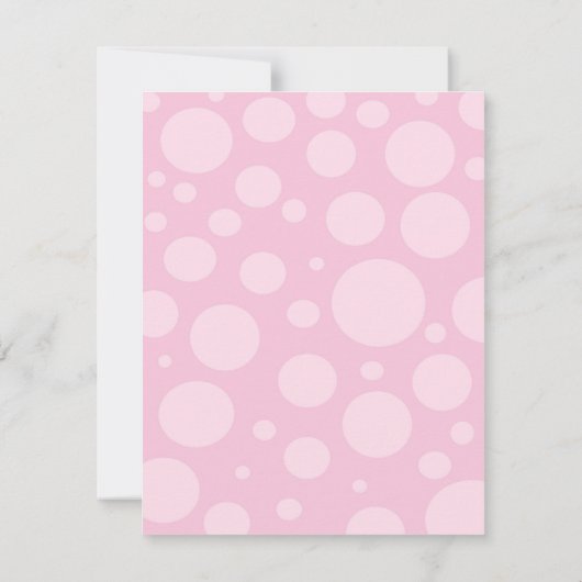 ローラースケートで滑るの女の子の誕生会の招待 招待状 (裏面)