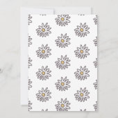 ローラースケートで滑るガールズバースデーパーティー 招待状 (裏面)