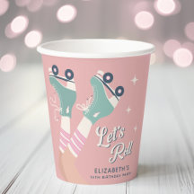 ローラースケートで滑る誕生日パーティー