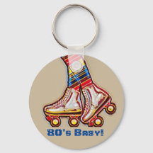 ローラースケートで滑る80s