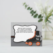 ローラースケートのサンキューカード サンキューカード (スタンド正面)