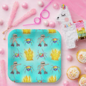 ローラースケートのミイラ、Natasha Us ペーパープレート (パーティー)