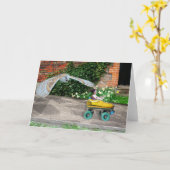 ローラースケートのメイヘム カード (黄色い花)