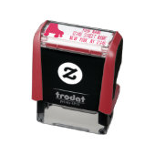 ローラースケートのロゴカスタム差出人住所 セルフインキングスタンプ (商品)